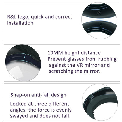 Protective Lens Cover For Oculus Quest 3 Vr