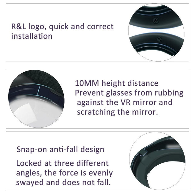 Protective Lens Cover For Oculus Quest 3 Vr