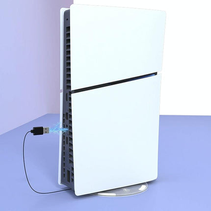 Vertical Storage Bracket For Ps5 Slim - Simple Rgb Colourful Transparent