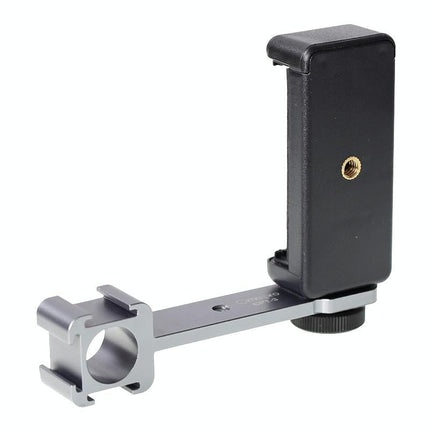 Three-Headed Hot Boot Adapter For Gimbal With Led Mic Mount