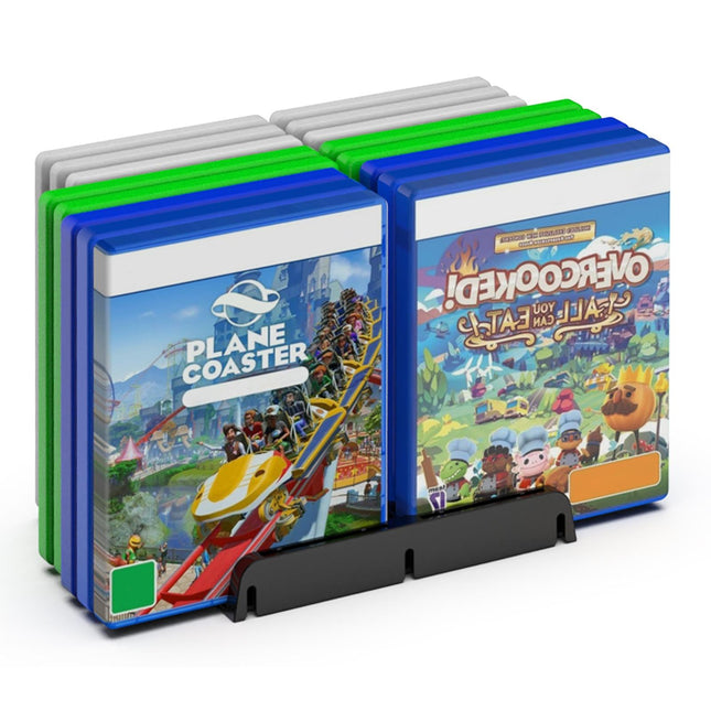 Desktop Cd Storage Stand - Large Capacity Black