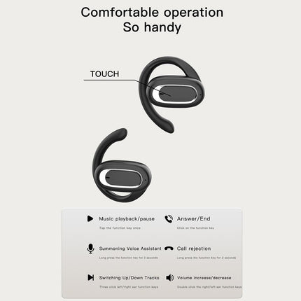 Adjustable Wireless Bluetooth Earphones With Noise Reduction - Skin-Colour