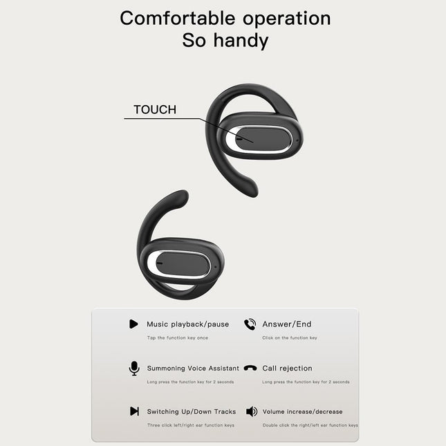 Adjustable Wireless Bluetooth Earphones With Noise Reduction - Skin-Colour