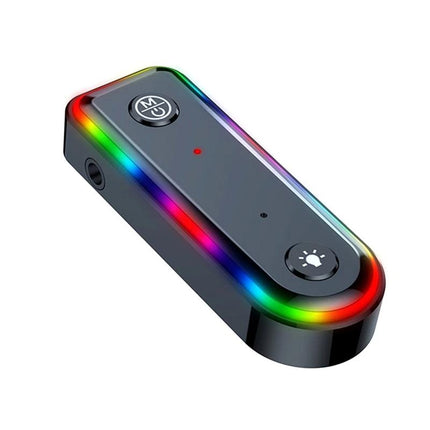 Bluetooth Audio Receiver With Rgb Light And Car Launcher