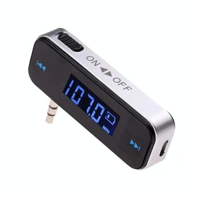 Mini Wireless Car Mp3 Player With 3.5Mm Audio Transmitter