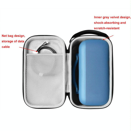 Waterproof Dustproof Protection Bag For Bose Soundlink Max Portable Speaker - Black