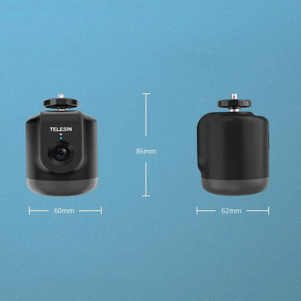 Intelligent 360 Degree Follow Gimbal Camera With Ai Face Recognition - Black