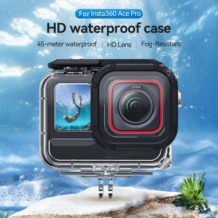 Waterproof Diving Housing For Insta360 Ace Pro Camera - 45M Depth