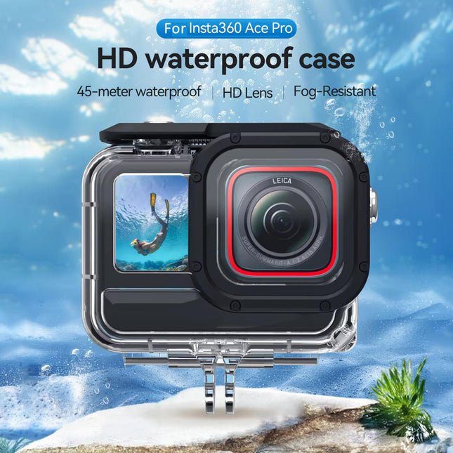 Waterproof Diving Housing For Insta360 Ace Pro Camera - 45M Depth