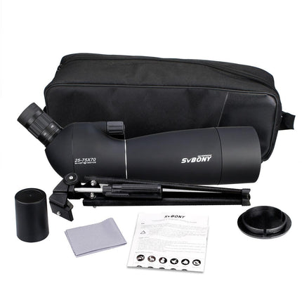 Waterproof Bird Scope - 25-75X70 Normal 21Mm Eyepiece