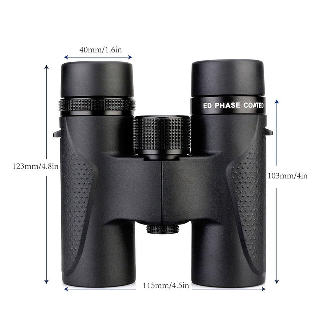 Waterproof Hd Binoculars With Low Dispersion Lens - 8X32