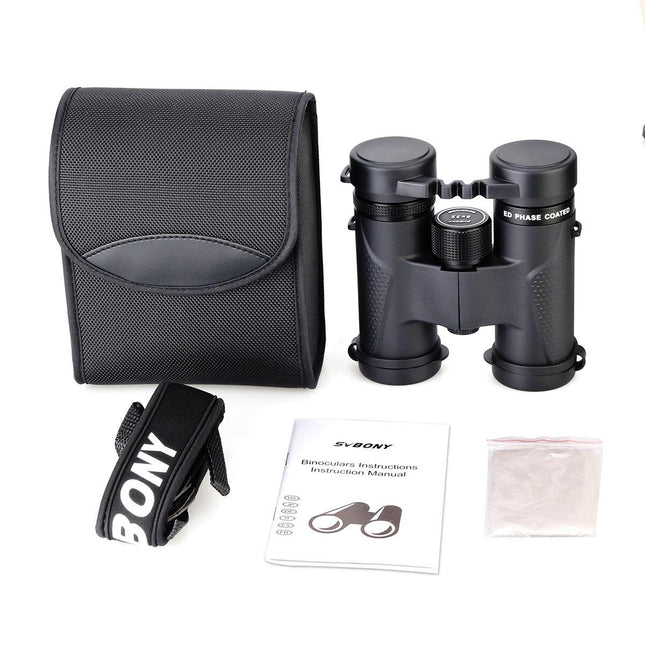 Waterproof Hd Binoculars With Low Dispersion Lens - 8X32