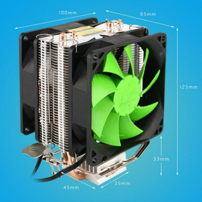 Kirin Dual Heat Pipe Cooler - Efficient Cooling