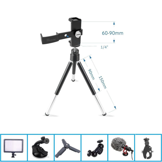 Versatile Aluminum Tripod For Dji Pocket - Multi-Functional
