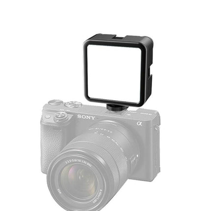 Portable Triple Hot / Cold Shoe Fill Light For Shooting And Recording