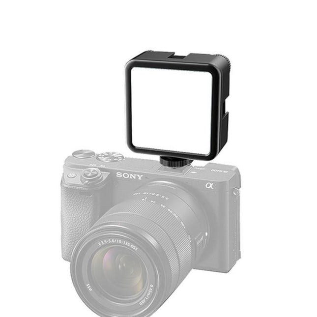 Portable Triple Hot / Cold Shoe Fill Light For Shooting And Recording