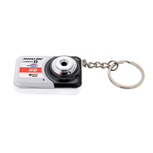 Ultra Mini Kids Camera With Key Ring - Hd Portable Tf Card Support