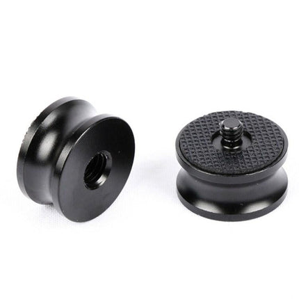 3-Piece Aluminum Alloy Adapter 3 / 8 Female To 1 / 4 Male