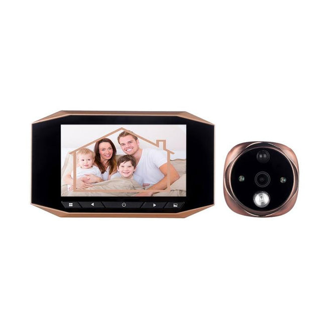 2.0Mp Video Doorbell With 3.5 Tft Screen Motion Detection & 32Gb Tf Card Support