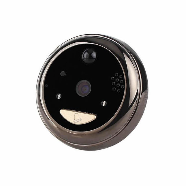 Smart Wifi Video Doorbell With 2.8 Oled Screen 1.0Mp Camera And 32Gb Tf Card Support