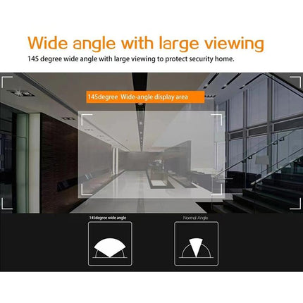 Waterproof 4.3 Digital Door Viewer With Ip55 Screen