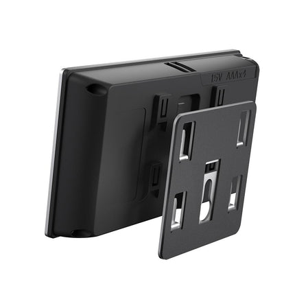 2.0Mp Digital Peephole Door Viewer With 3.5 Screen - Black