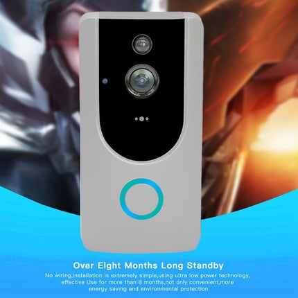 Smart Wifi Video Doorbell With Night Vision - Remote Monitoring