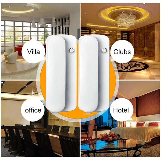 High-Definition Wired Intercom Doorphone - Two-Way Communication White