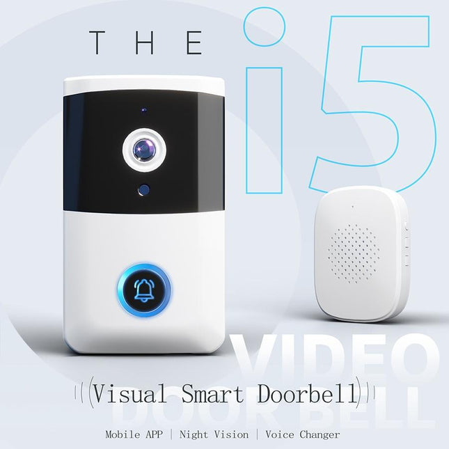 Wireless Security Doorbell With Bidirectional Voice Intercom