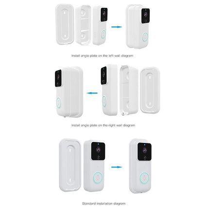 Smart Wifi Video Doorbell With App Control & Pir Detection - 720P