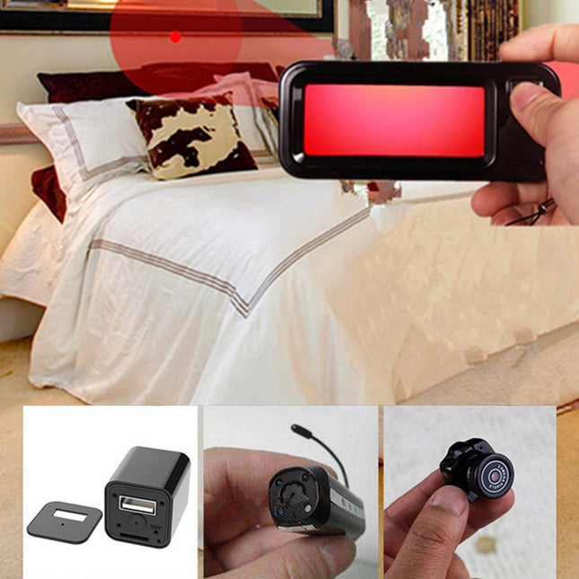 Infrared Lens Search Detector With Lanyard - Rectangular Shape