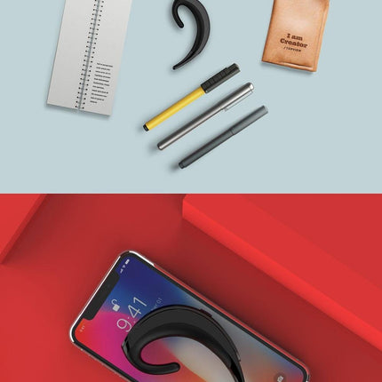 Wireless Bluetooth Earphone - Business Style Ear-Hanging