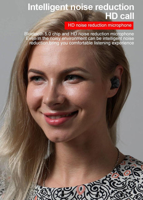 Waterproof Q63 Tws Wireless Earbuds With 3D Stereo Sound And Charging Case