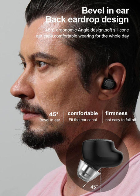 Waterproof Q63 Tws Wireless Earbuds With 3D Stereo Sound And Charging Case