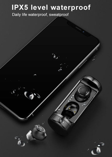 Waterproof Q63 Tws Wireless Earbuds With 3D Stereo Sound And Charging Case
