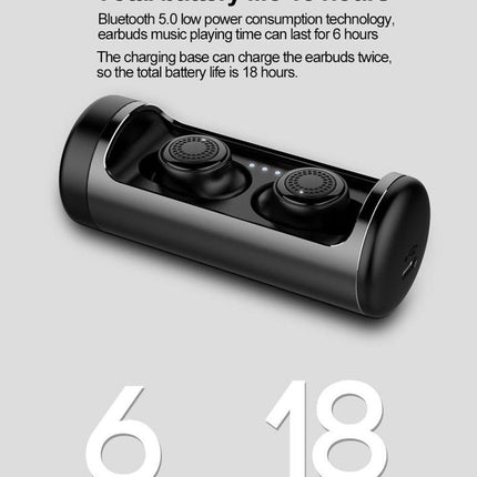 Waterproof Q63 Tws Wireless Earbuds With 3D Stereo Sound And Charging Case