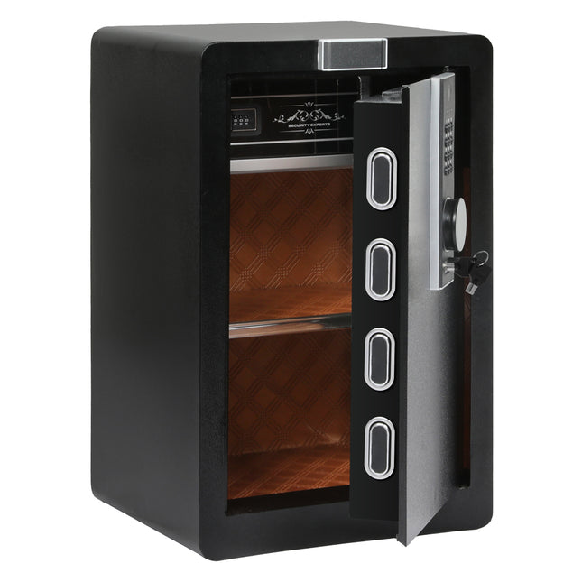 60L Fingerprint Large Security Safe Box Money Safe Box