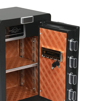 60L Fingerprint Large Security Safe Box Money Safe Box